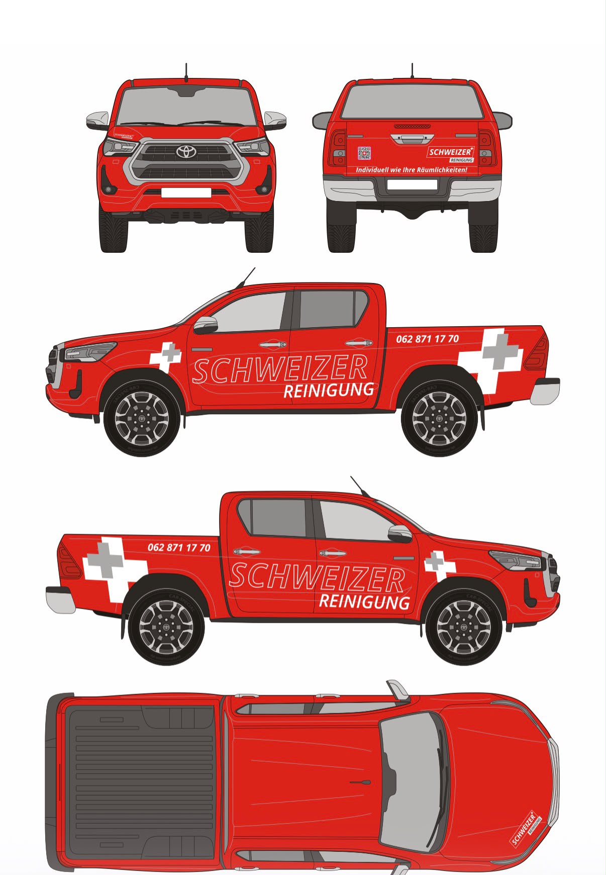Zugfahrzeug Toyota Hilux