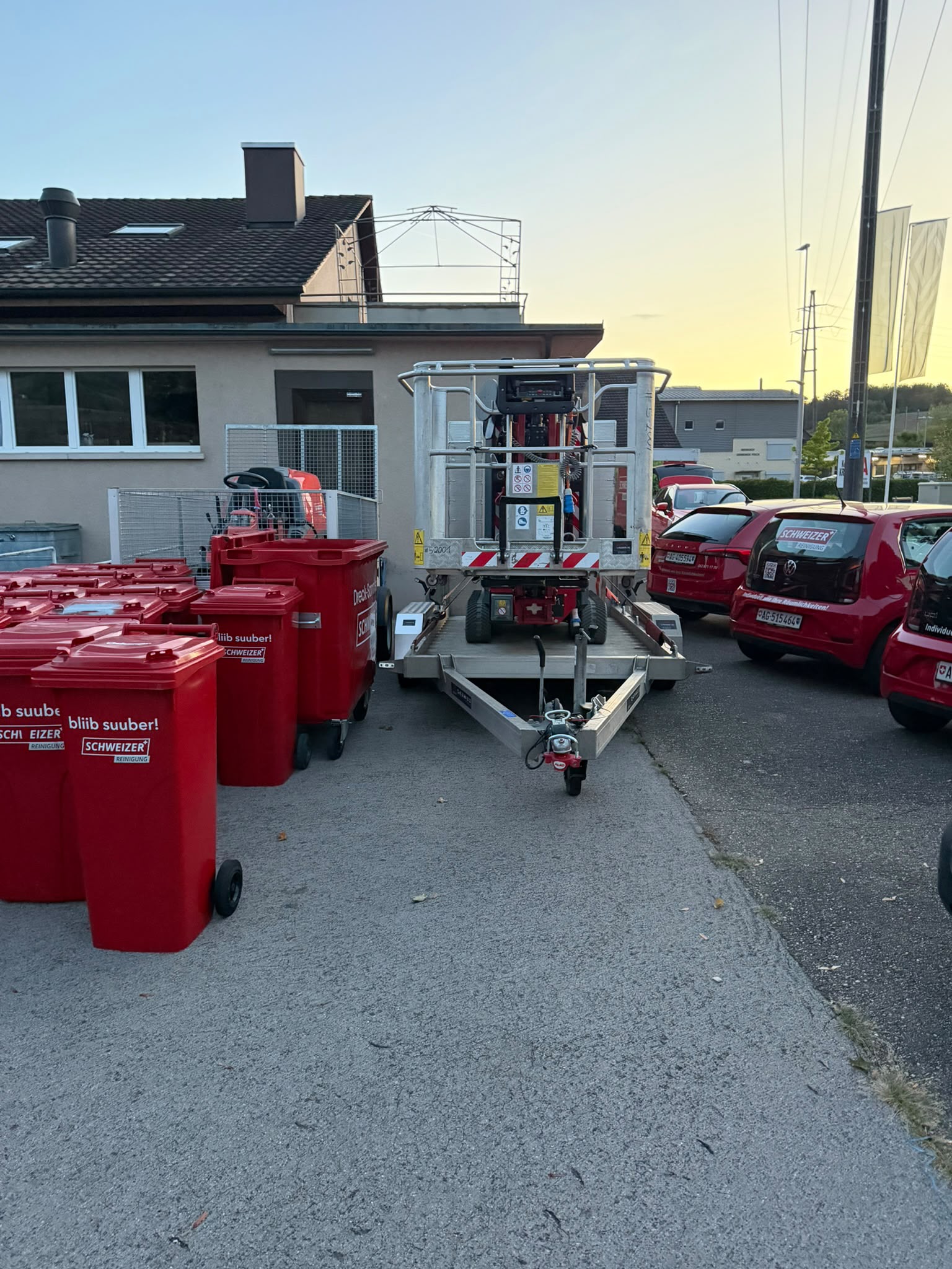 Anhänger für Raupenbühne
